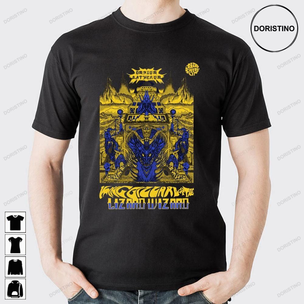 King Gizzard And The Lizard Wizard Omnium Gatherum Limited Edition T-shirts